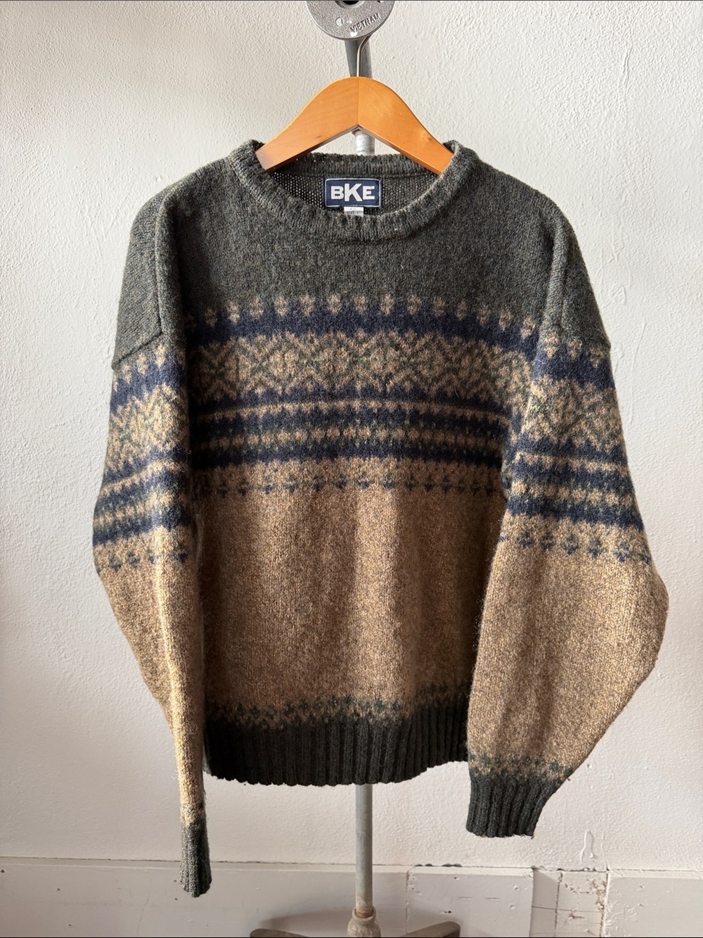 Vintage 90s BKE Wool Sweater Size Large